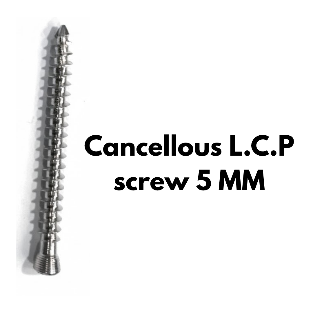 Cancellous L.C.P Screw 5 MM